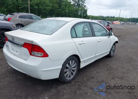 2010 Honda Civic Ex-L from USA, damaged, VIN 2HGFA1F92AH506852